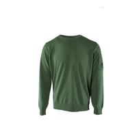 C.p. Company - Maille Crêpe de Coton Teinte à l'Ancienne - Homme - Pulls - Vert - Taille: M