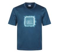 C.p. Company - Metropolis T-shirt - Homme - Tops - Bleu - Taille: XL