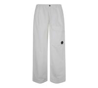 C.p. Company - Micro-Reps Boxy Cargo Lens Pants - Homme - Pantalons - Blanc - Taille: L
