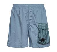 C.p. Company - Micro-Reps Boxy Lens Shorts - Homme - Shorts - Bleu - Taille: XS