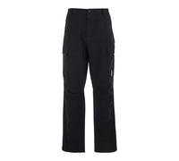 C.p. Company - Pantalon Cargo Ample en Gabardine de Coton - Homme - Pantalons - Noir - Taille: L