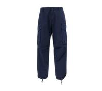 C.p. Company - Pantalon Cargo Boxy Lens Micro-Reps - Homme - Pantalons - Bleu - Taille: S