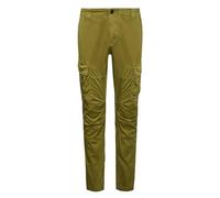 C.P. COMPANY Pantalon cargo en sateen stretch ergonomique, vert, 52