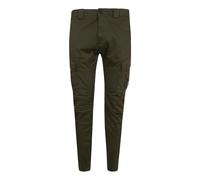 C.p. Company - Pantalon Cargo Ergonomique en Sateen Stretch - Homme - Pantalons - Vert - Taille: S