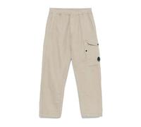 C.p. Company - Pantalon confortable Regular Fit en lin - Homme - Pantalons - Beige - Taille: L