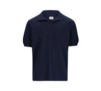 C.p. Company - Pull en Tricot Col Polo - Homme - Pulls - Bleu - Taille: XL