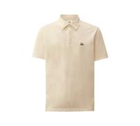 C.p. Company - Polo Blanc Coton Stretch Piqué - Homme - Tops - Blanc - Taille: M