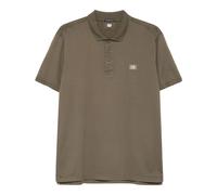 C.p. Company - Polo à Patch Logo - Homme - Tops - Vert - Taille: XL