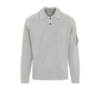 C.p. Company - Polo en chenille - Homme - Pulls - Gris - Taille: M