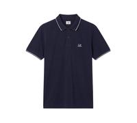 C.p. Company - Polo Tacting Piqué - Homme - Tops - Bleu - Taille: M