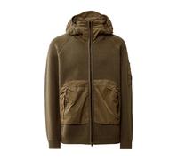 C.p. Company - Pull à capuche zippé - Homme - Pulls - Beige - Taille: L