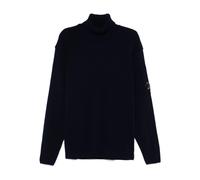 C.p. Company - Pull à Col Roulé en Laine Bleue - Homme - Pulls - Bleu - Taille: 2XL
