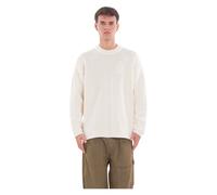 C.p. Company - Pull Boxy En Laine D'Agneau À Col Rond - Homme - Pulls - Blanc - Taille: XL