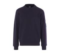 C.p. Company - Pull col Rond Bleu avec Poche - Homme - Sweatshirts et sweats à capuche - Bleu - Taille: L