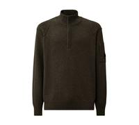 C.p. Company - Pull en Laine d'Agneau GRS à Demi-Fermeture Éclair - Homme - Pulls - Gris - Taille: 2XL