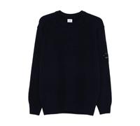 C.p. Company - Pull en laine bleu nuit - Homme - Pulls - Bleu - Taille: L