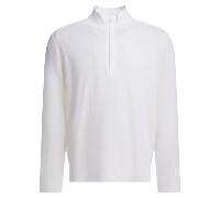 C.P. Company pull homme blanc demi-zip en coton - M