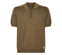 C.p. Company - Pull Polo Manches Courtes en Coton Sea Island - Homme - Tops - Vert - Taille: XL