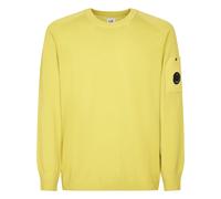 C.p. Company - Pull ras du cou en crêpe de coton - Homme - Pulls - Jaune - Taille: M