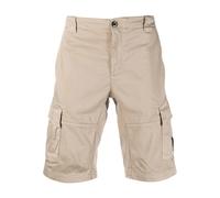 C.p. Company - Short Cargo Stretch en Sateen - Homme - Shorts - Beige - Taille: XS