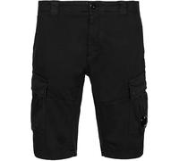 C.P. COMPANY Short cargo stretch Sateen, noir, 44