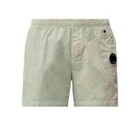 C.p. Company - Short de bain en nylon Flatt avec objectif - Homme - Maillots de bain - Bleu - Taille: XL