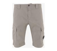 C.p. Company - Stretch Cotton Shorts - Homme - Shorts - Gris - Taille: M