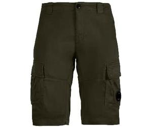 C.P. COMPANY Stretch Sateen Cargo Shorts (50, Ivy Green), vert