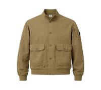 C.p. Company - Surchemise en coton et lin - Homme - Vestes - Vert - Taille: L