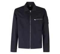 C.p. Company - Surchemise en coton/lin - Homme - Vestes - Bleu - Taille: M