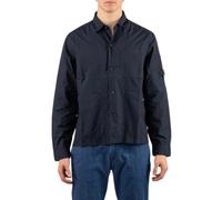 C.p. Company - Surchemise en popeline - Homme - Vestes - Bleu - Taille: XL