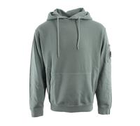 C.p. Company - Sweat à capuche à capuche en polaire diagonale - Homme - Sweatshirts et sweats à capuche - Bleu - Taille: L