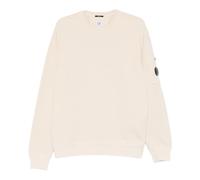 C.p. Company - Cotton Diagonal Fleece SweaT-shirt - Homme - Sweatshirts et sweats à capuche - Beige - Taille: 2XL