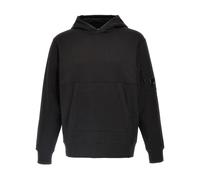 C.p. Company - SweaT-shirt molletonné diagonal en relief - Homme - Sweatshirts et sweats à capuche - Noir - Taille: M