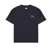 C.p. Company - T-shirt à manches courtes 30/1 Jersey - Homme - Tops - Bleu - Taille: S
