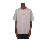 C.p. Company - T-shirt ras du cou avec logo - Homme - Tops - Gris - Taille: 2XL