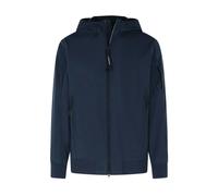 C.p. Company - Total Eclipse Shell-r Hooded Lens Jacket - Homme - Vestes - Bleu - Taille: S