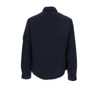 C.p. Company - Veste avec Col Classique et Plaque Logo sur la Manche - Homme - Vestes - Bleu - Taille: M