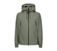 C.p. Company - Veste de pluie Shell-R avec capuche intégrée pour masque - Homme - Vestes - Vert - Taille: 2XL