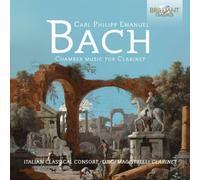 C.p.e.bach: Chamber Music For Clarinet by BACH,C.P.E. [Audio CD] NEUF