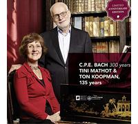 C.P.E. BACH/TON KOOPMAN - C.P.E. Bach : Fantaisies pour Piano-Forte et sonates pour Orgue. Mathot, Koopman