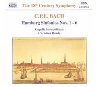 C.P.E. Bach: Hamburg Sinfonias Nos. 1-6 by C. P. E. Bach [Compact Disc] NEUF