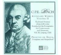 C.p.e. Bach - Keyboard Works , Volume II (2)- Preethi De Silva , Fortepiano and Harpsichord
