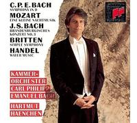 C.P.E. Bach, Mozart, J.S. Bach, Britten, Handel