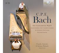 C.P.E Bach: Six Concertos Wq43 Transcribed for 2 Harpsichords