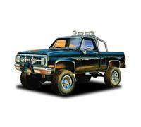 C.P.M. MPC Mpc848 1 : 25 Scale 1984 GMC Pickup Noir Version kit de modèle