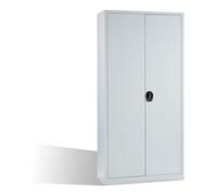 C + P Möbelsysteme Armoire de classement à portes pivotantes C+P, 5 hauteurs de dossiers, 1950x935x400 mm (HxlxP), façade gris clair, corps gris clair Quantité:1