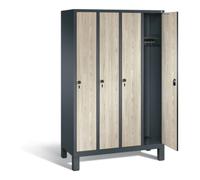 C + P Möbelsysteme Armoire vestiaire C+P Evolo, H1850xL1190xP500mm, 48010-40|S10756 Quantité:1