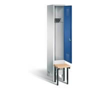 C + P Möbelsysteme Armoire vestiaire C+P Evolo, H1850xL320xP815mm, 48030-10|S10019 Quantité:1