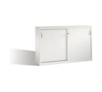 C + P Möbelsysteme Buffet Acurado avec portes coulissantes, 2 x 2 hauteurs de dossier, H1000xW1600xD400mm Avant Corps gris clair Gris clair Gris clair Quantité:1